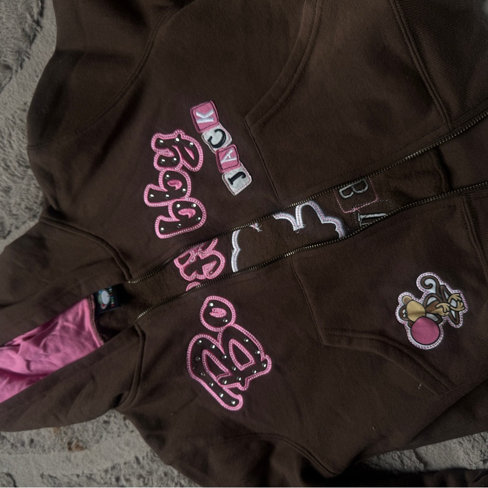 Y2k bobby Jack sweat suit set size Small (fits more like an Xs) - Picture 3 of 5